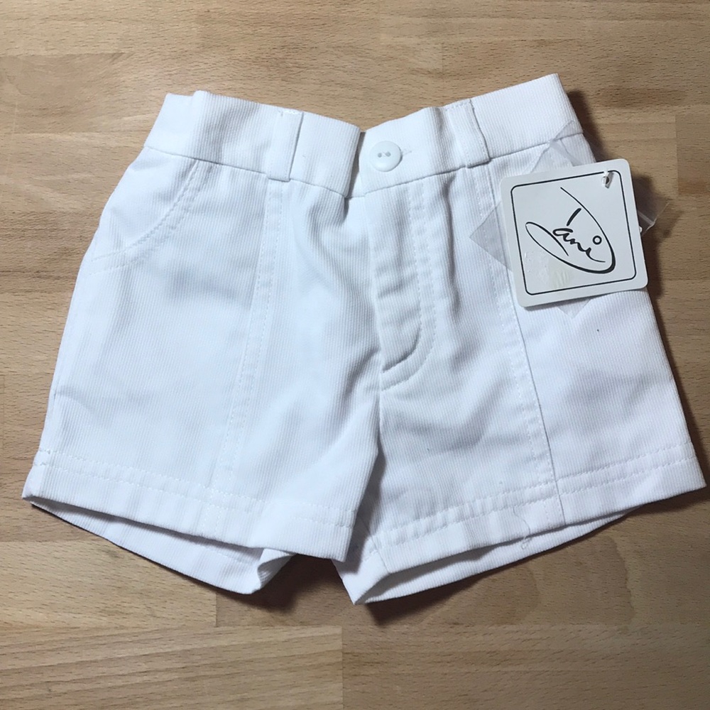 Dani White Side Pocket Shorts